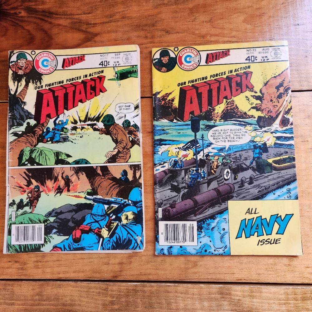 Attack, Our Fighting Forces In Action Comics No 17, 23